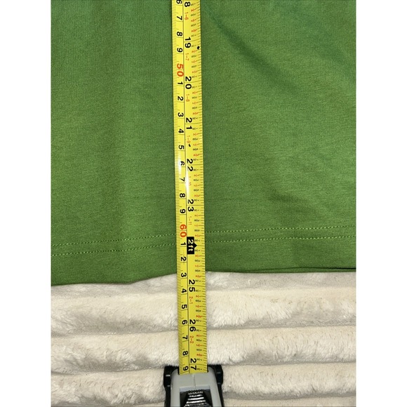 Adidas x Farm Rio Tropical Club T-Shirt Green Womens L Crew Neck Graphic JD6292 - Picture 7 of 10